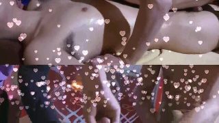 Asiatic male naked massage
